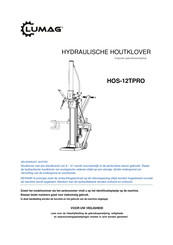 Lumag HOS-12TPRO Originele Gebruiksaanwijzing