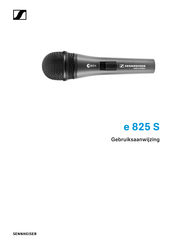 Sennheiser Evolution e 935 Gebruiksaanwijzing