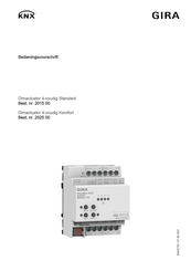 Gira 2015 00 Bedieningsvoorschrift