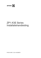 Ziton ZP1-X3E Series Installatiehandleiding