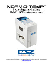 CSZ NORM-O-TEMP 111W Bedieningshandleiding