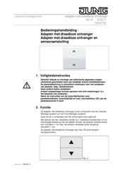 Jung 5232 FS Series Bedieningshandleiding