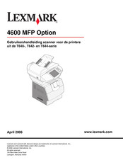 Lexmark 4600 Gebruikershandleiding