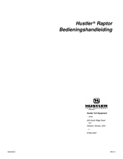 HUSTLER Raptor Series Bedieningshandleiding