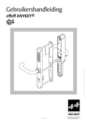 Assa Abloy SKG effeff Anykey Gebruikershandleiding