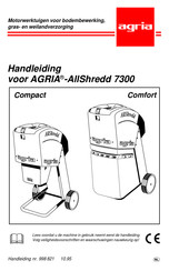 Agria AllShredd 7300 Comfort Handleiding