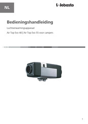 Webasto Air Top Evo 55 Bedieningshandleiding