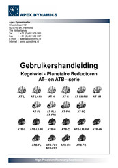 APEX DYNAMICS AT-C Gebruikershandleiding