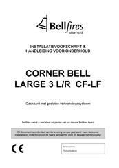 Bellfires CORNER BELL LARGE 3 L/R CF Installatievoorschrift