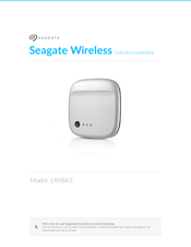 Seagate Wireless 1AYBA5 Gebruikershandleiding