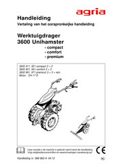 Agria 3600 921 Unihamster compact 2+2 Handleiding