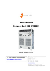 OC VERHULST Compact Cool 50E Handleiding