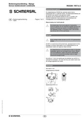 schmersal RSS260 Bedieningshandleiding