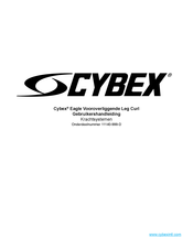 CYBEX Eagle Vooroverliggende Leg Curl Gebruikershandleiding