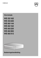 V-ZUG WS60162 Bedieningshandleiding