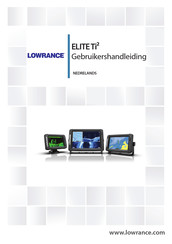 Lowrance ELITE Ti2 Gebruikershandleiding