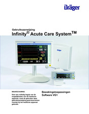 Dräger Infinity M500 Gebruiksaanwijzing