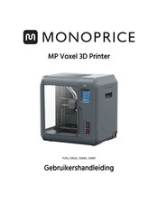 Monoprice MP Voxel 35880 Gebruikershandleiding