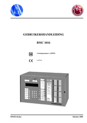 Lobeco Beveiligingen BMC 1016 Gebruikershandleiding