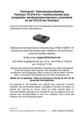 Technaxx TX-219 Gebruikershandleiding