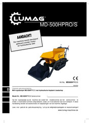 Lumag MD-500HPRO/S Gebruiksaanwijzing