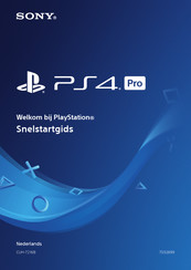 Sony PlayStation 4 Pro Snelstartgids