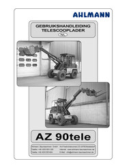 ahlmann AZ 90tele Gebruikshandleiding