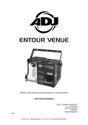 ADJ ENTOUR VENUE Gebruikershandleiding