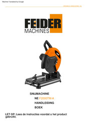 Feider F2000TM-A Handleiding