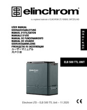 Elinchrom ELB 500 TTL UNIT Gebruiksaanwijzing