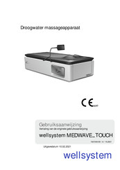 Wellsystem MEDWAVE TOUCH Gebruiksaanwijzing