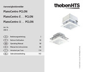 Theben HTS PlanoCentro E PCLON Series Gebruikshandleiding