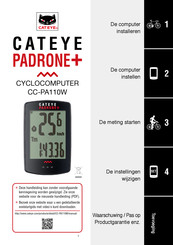 Cateye CC-PA110W Gebruiksaanwijzing