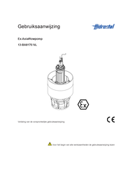 Hidrostal D100-M03R + DNXQ2-MIEQ1 + XC1A2I-13 Gebruiksaanwijzing