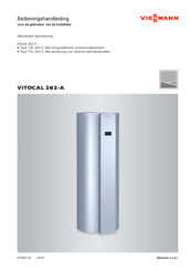 Viessmann VITOCAL 262-A Bedieningshandleiding