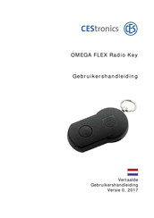 CEStronics OMEGA FLEX Radio Key Gebruikershandleiding