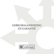 Celsius CP1/F Gebruiksaanwijzing