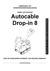 Honda Autocable Drop-IN 8 Gebruiks- En Onderhoudshandleiding