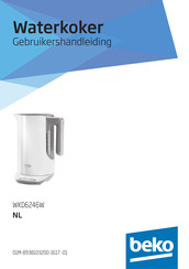 Beko WKD6246W Gebruikershandleiding