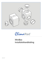 ClimaRad MiniBox Installatiehandleiding