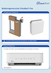 ClimaRad S-Fan Bedieningsinstructies