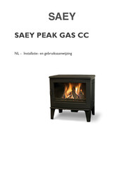 Saey PEAK GAS CC Installatie- En Gebruiksaanwijzing