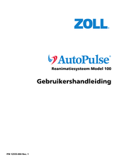 ZOLL AutoPulse 100 Gebruikershandleiding