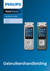 Philips VoiceTracer DVT6110 Gebruikershandleiding