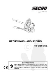 Echo PB-265ESL Bedieningshandleiding