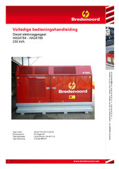 Bredenoord HAG4784 Bedieningshandleiding