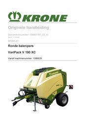 Krone VariPack V 190 XC Plus Originele Handleiding