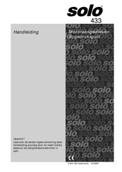 Solo 433 Handleiding