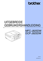 Brother DCP-J925DW Gebruikershandleiding