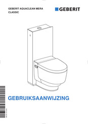 Geberit AQUACLEAN Mera Classic Gebruiksaanwijzing